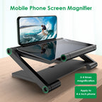 Amplificateur d'Écran 3D 8 Pouces — Loupe HD pour Téléphone Portable
