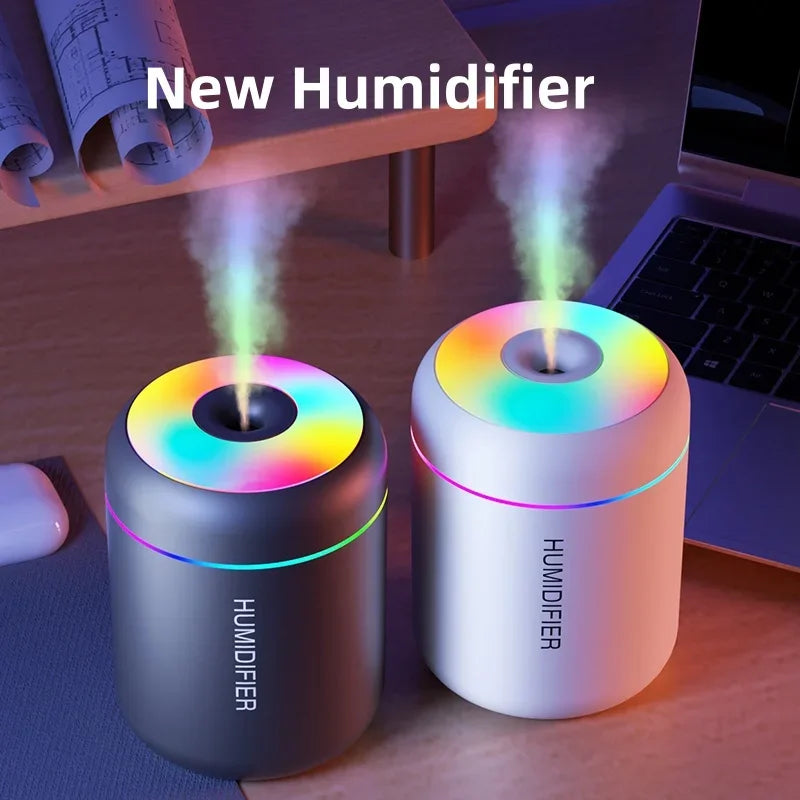 Humidificateur Mini USB 180ML — Aromathérapie &  Purification d'Air pour Voiture, Bureau & Chambre