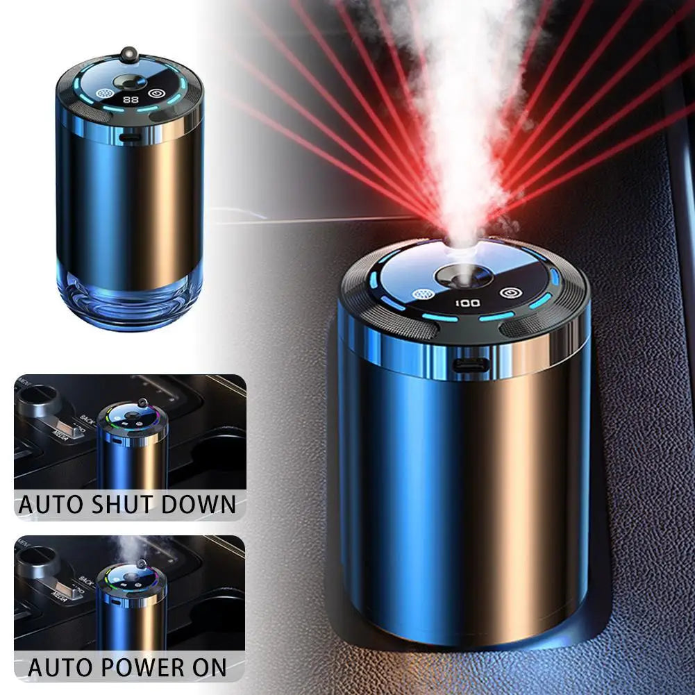 Diffuseur de Parfum Intelligent Voiture — Aromathérapie & Humidificateur USB