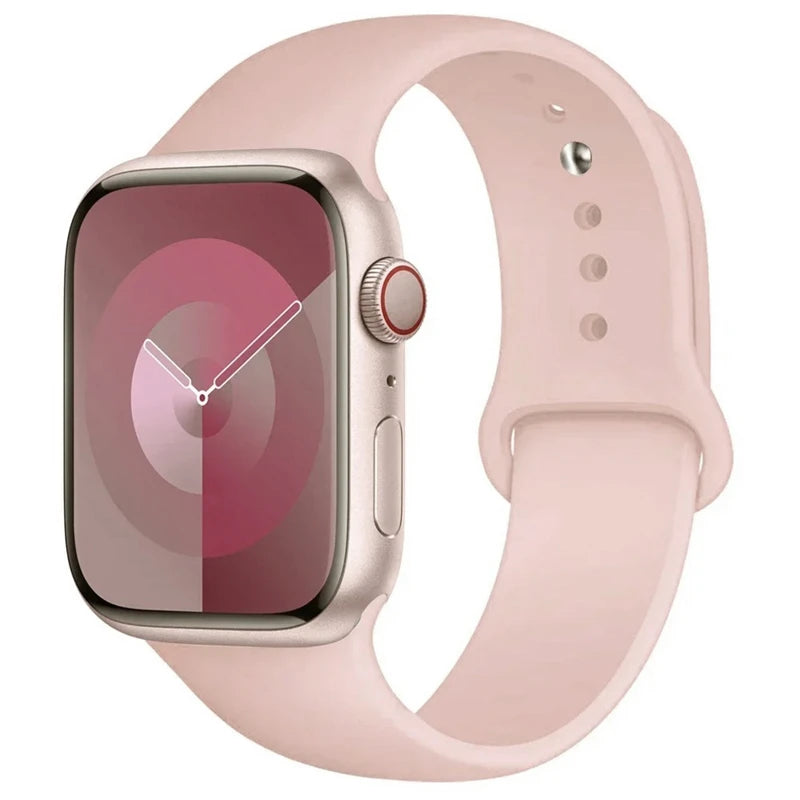 Bracelet Silicone Apple Watch — Toutes Séries & Tailles