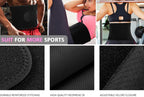 Ceinture Gainante Néoprène — Ventre Plat, Soutien Lombaire & Sudation Maximale