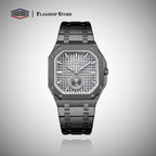 Montre Business HEROFORCE Homme — Luxe Lumineux, Quartz & Acier Waterproof