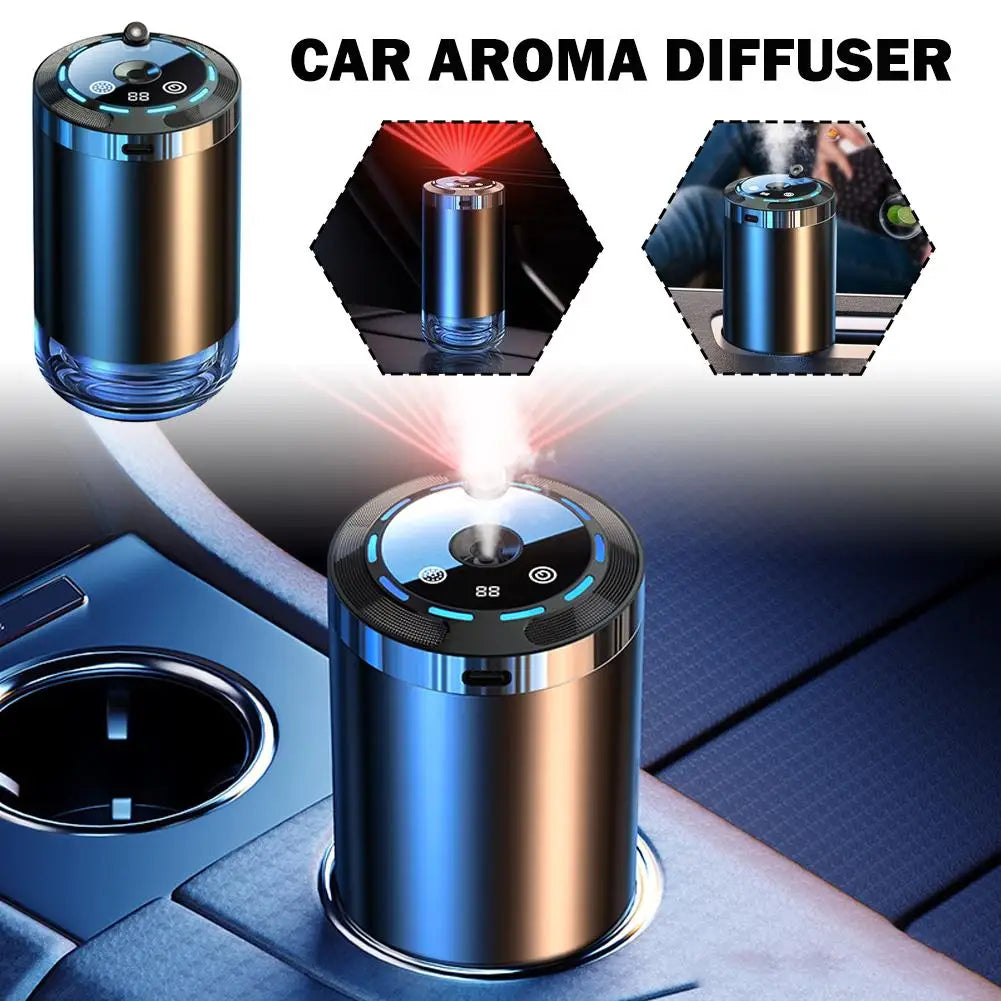 Diffuseur de Parfum Intelligent Voiture — Aromathérapie & Humidificateur USB