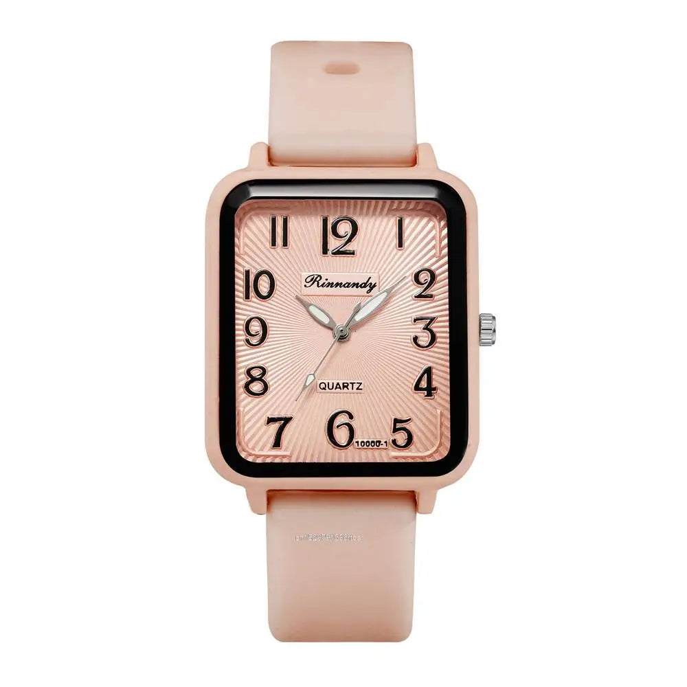 Montre Femme Rectangulaire — Élégance & Style Moderne