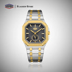 Montre Business HEROFORCE Homme — Luxe Lumineux, Quartz & Acier Waterproof