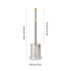 Filtre à Café Réutilisable en Acier Inoxydable — Infuseur Thé & Café Portable