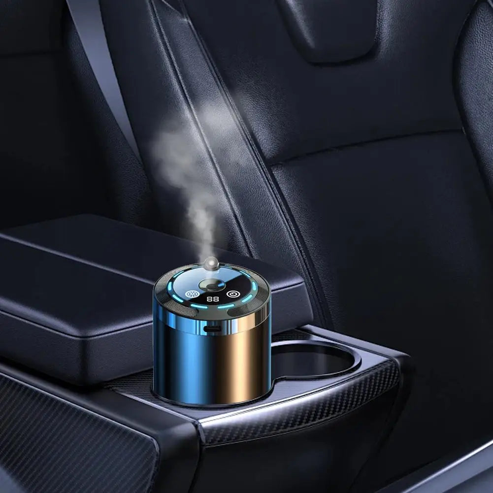 Diffuseur de Parfum Intelligent Voiture — Aromathérapie & Humidificateur USB