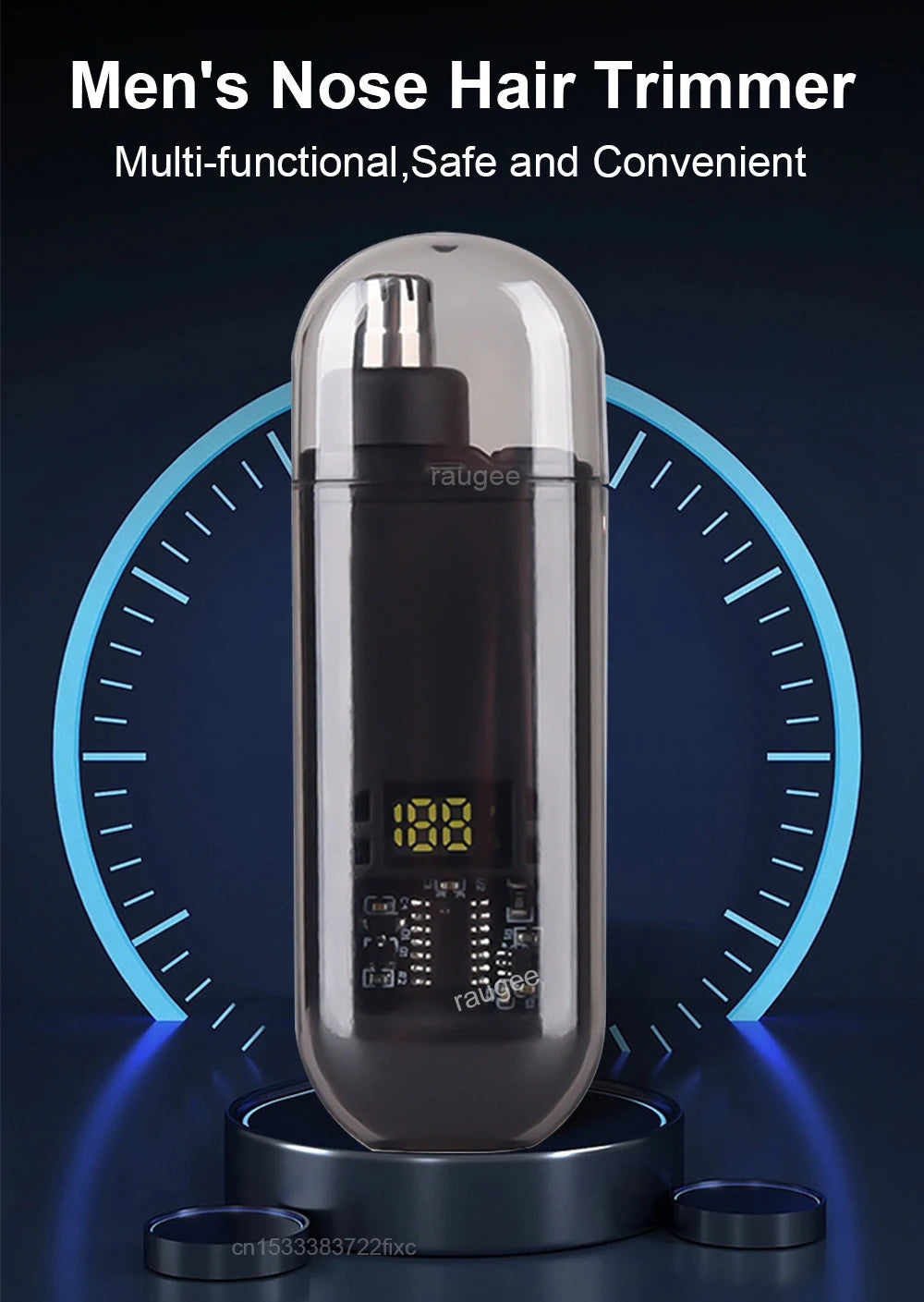 Tondeuse Nez Rechargeable — Coupe Précise & Indolore, Homme