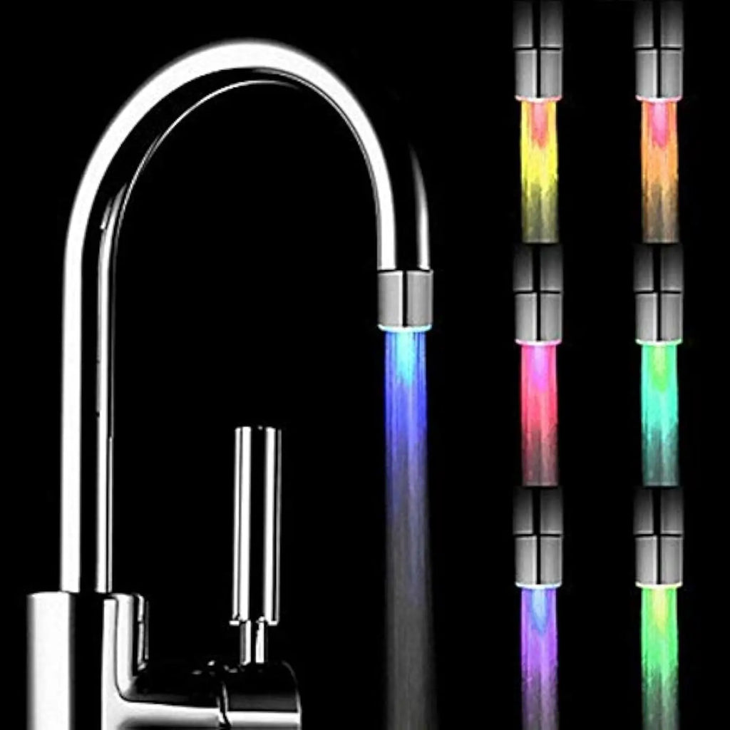 Robinet LED 7 Couleurs — Magie & Style pour Cuisine & Salle de Bain