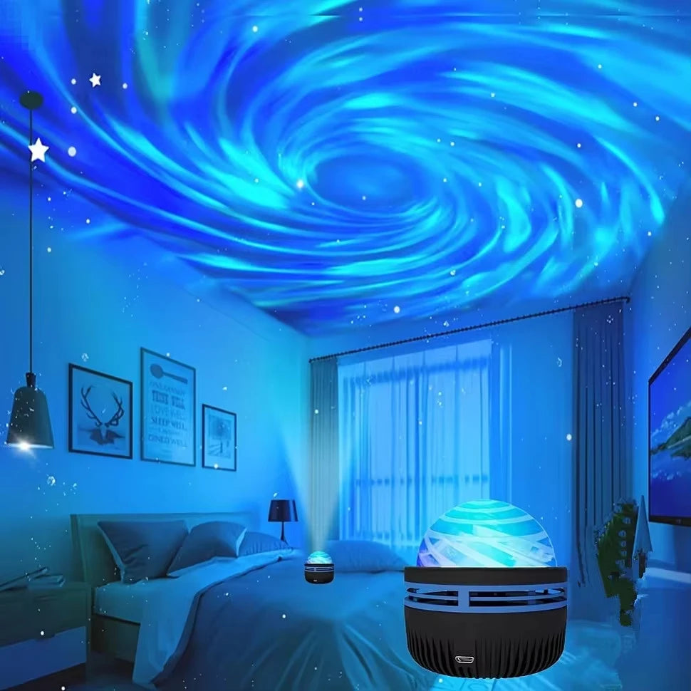 Projecteur LED Galaxie — Ciel Étoilé Magique pour Chambre & Soirées