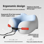 Oreiller de Voyage Ergonomique en U — Nuque & Cervicales Protégées