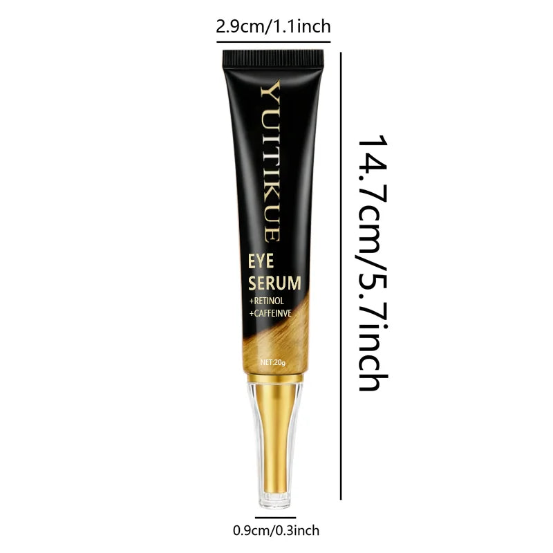 Crème Contour des Yeux à la Caféine — Lifting, Fermeté & Anti-Poches Jour & Nuit, 20g
