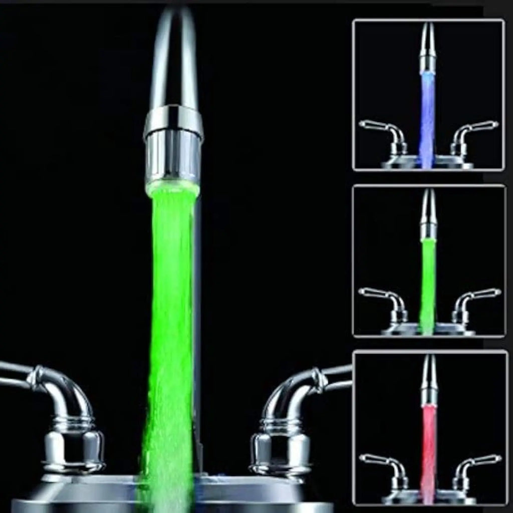 Robinet LED 7 Couleurs — Magie & Style pour Cuisine & Salle de Bain