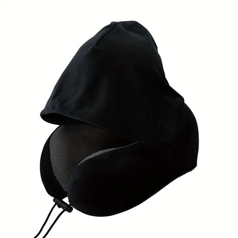 Oreiller de Voyage Mousse à Mémoire de Forme — Soutien Cervical Total