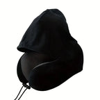 Oreiller de Voyage Mousse à Mémoire de Forme — Soutien Cervical Total