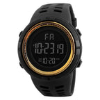 Montre Militaire Homme — LED Lumineuse & Multifonction, Sport
