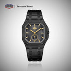 Montre Business HEROFORCE Homme — Luxe Lumineux, Quartz & Acier Waterproof