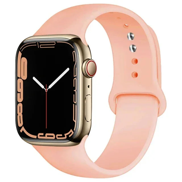 Bracelet Silicone Apple Watch — Toutes Séries & Tailles