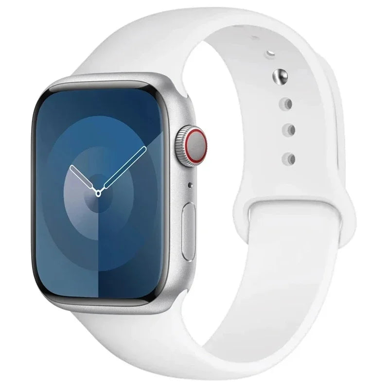 Bracelet Silicone Apple Watch — Toutes Séries & Tailles
