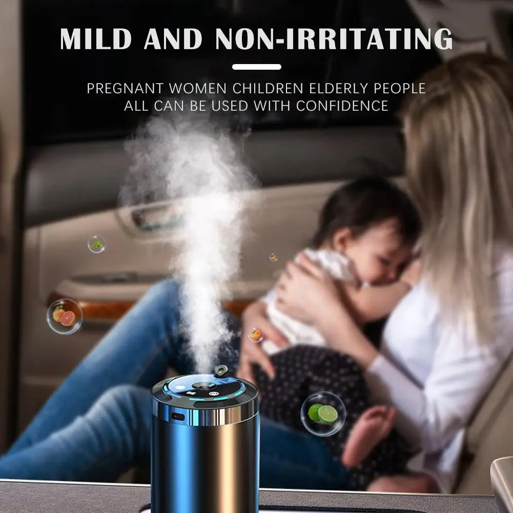 Diffuseur de Parfum Intelligent Voiture — Aromathérapie & Humidificateur USB