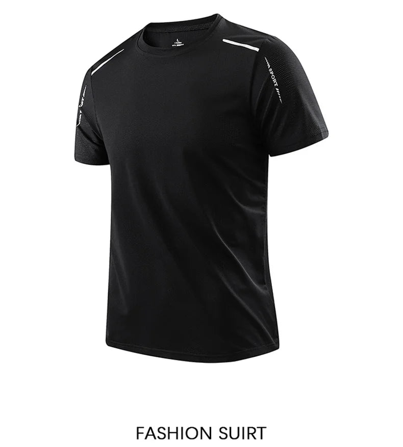 T-shirt Sport Séchage Rapide — Confort & Performance, Running Homme