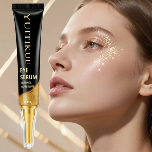 Crème Contour des Yeux à la Caféine — Lifting, Fermeté & Anti-Poches Jour & Nuit, 20g