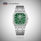 Montre Business HEROFORCE Homme — Luxe Lumineux, Quartz & Acier Waterproof