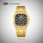 Montre Business HEROFORCE Homme — Luxe Lumineux, Quartz & Acier Waterproof