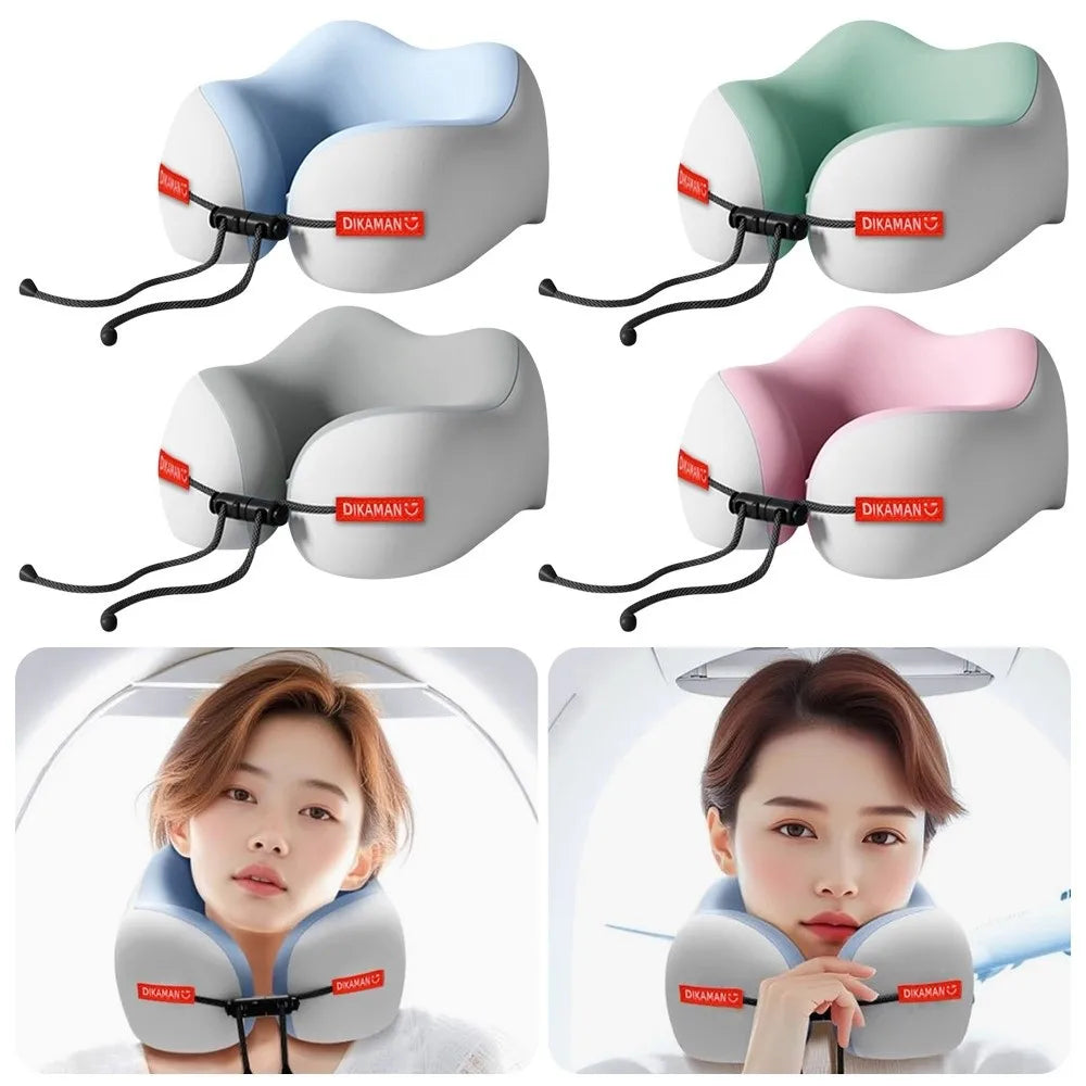Oreiller de Voyage Ergonomique en U — Nuque & Cervicales Protégées