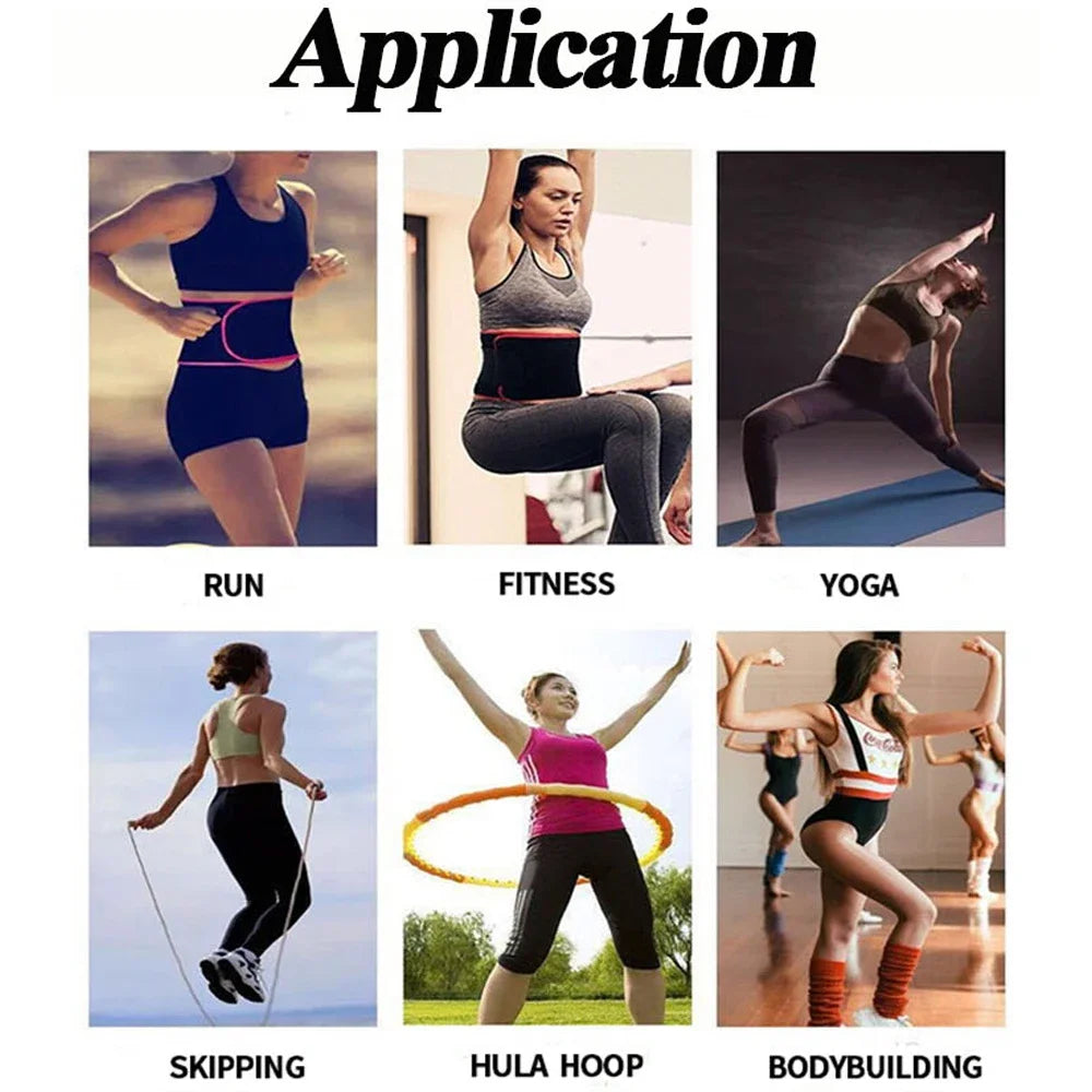 Ceinture Gainante Néoprène — Ventre Plat, Soutien Lombaire & Sudation Maximale