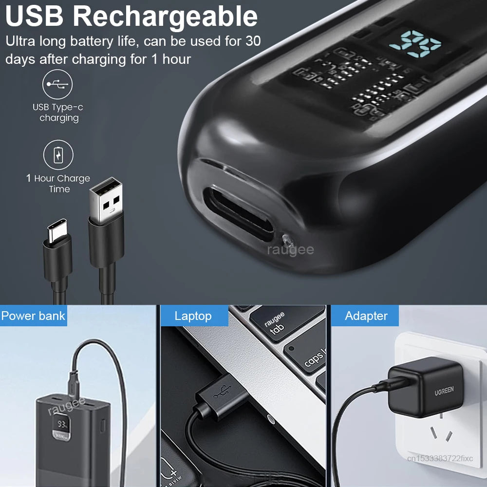 Tondeuse Nez Rechargeable — Coupe Précise & Indolore, Homme