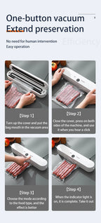Machine de Mise Sous Vide — Kit Complet 10 Sacs Conservation Optimale