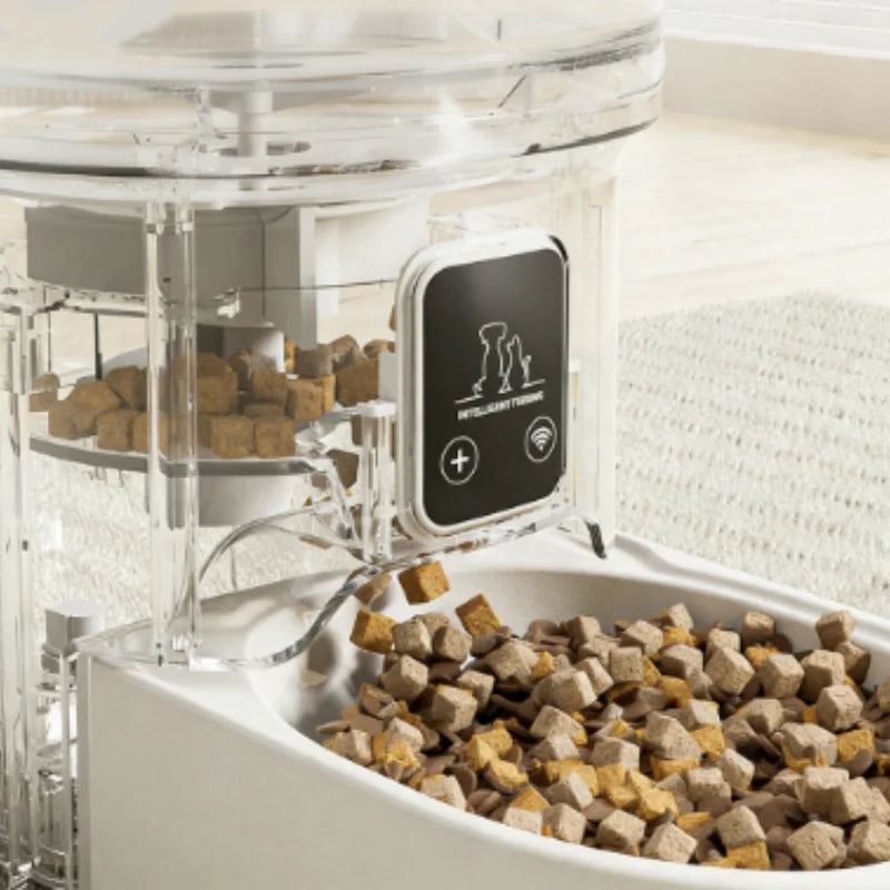 Distributeur Automatique de Nourriture — Programmable Chiens & Chats