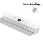 Machine de Mise Sous Vide — Kit Complet 10 Sacs Conservation Optimale