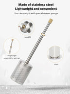 Filtre à Café Réutilisable en Acier Inoxydable — Infuseur Thé & Café Portable