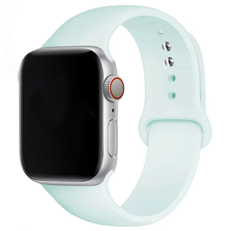 Bracelet Silicone Apple Watch — Toutes Séries & Tailles