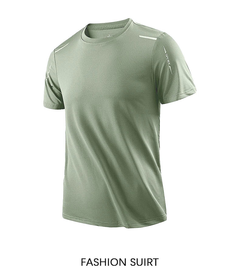 T-shirt Sport Séchage Rapide — Confort & Performance, Running Homme
