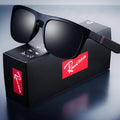 Lunettes de Soleil Polarisées Vintage — Protection UV400, Style Carré Rétro Homme & Femme