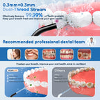 Hydropulseur Portable Mornwell — Brosse à Dents & Jet Dentaire 2-en-1