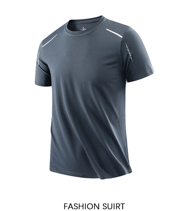 T-shirt Sport Séchage Rapide — Confort & Performance, Running Homme