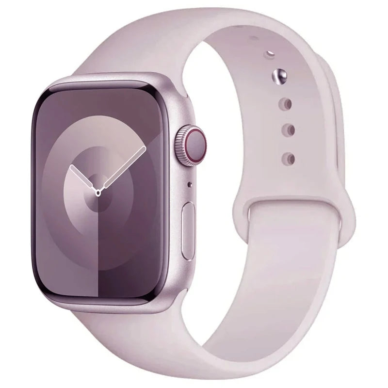 Bracelet Silicone Apple Watch — Toutes Séries & Tailles
