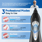Hydropulseur Portable Mornwell — Brosse à Dents & Jet Dentaire 2-en-1