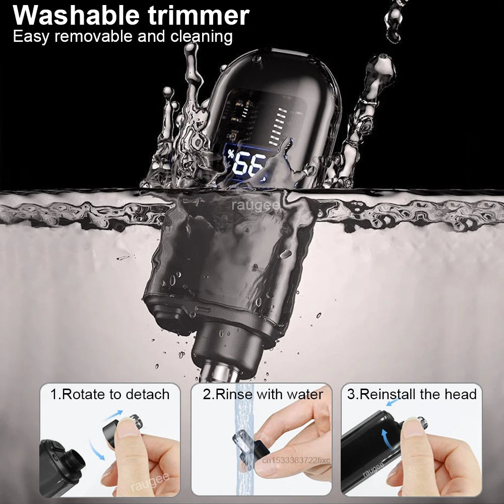 Tondeuse Nez Rechargeable — Coupe Précise & Indolore, Homme