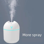 Humidificateur Diffuseur d'Huiles Essentielles USB — Brume Ultrasonique, LED 7 Couleurs, 250ml