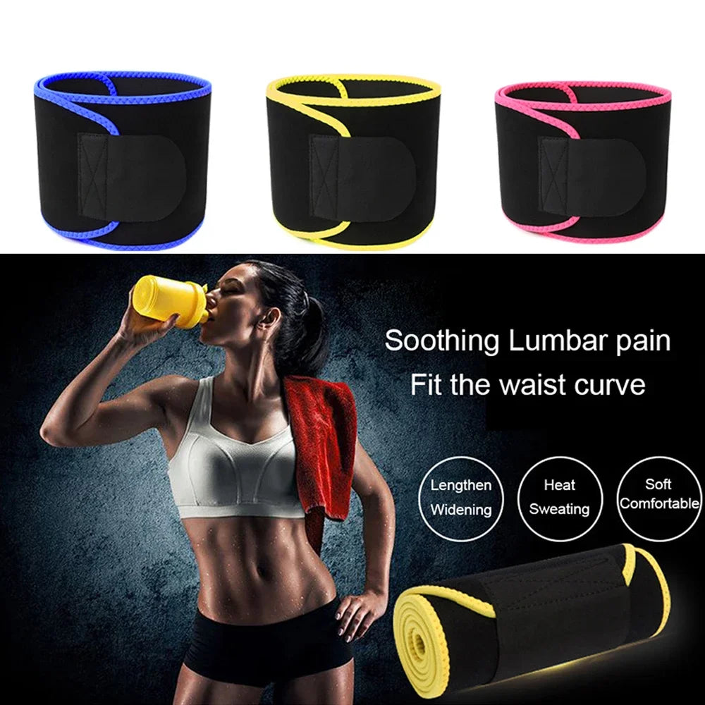 Ceinture Gainante Néoprène — Ventre Plat, Soutien Lombaire & Sudation Maximale