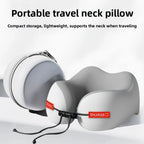 Oreiller de Voyage Ergonomique en U — Nuque & Cervicales Protégées