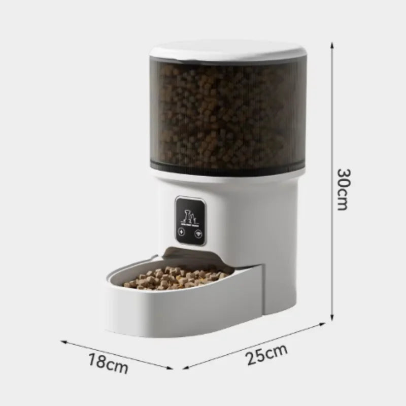 Distributeur Automatique de Nourriture — Programmable Chiens & Chats
