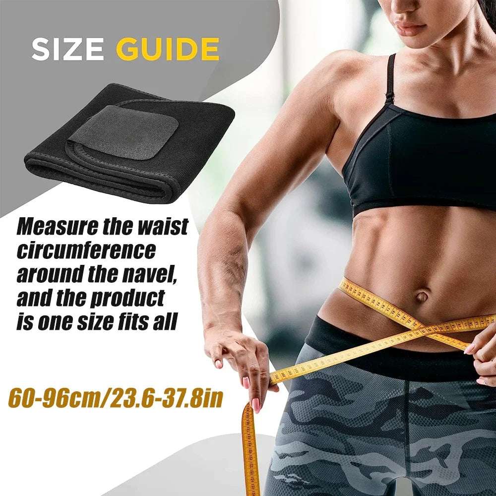 Ceinture Gainante Néoprène — Ventre Plat, Soutien Lombaire & Sudation Maximale