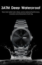 Montre Militaire POEDAGAR Homme — Luxe, Quartz & Acier Inoxydable Waterproof