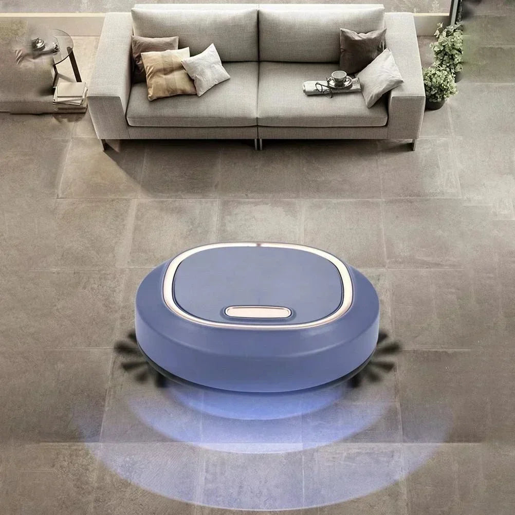 Robot Aspirateur Intelligent 3-en-1 — Aspiration, Balayage & Serpillière Silencieux
